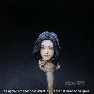Cabeza de soldado esculpida cabeza de mujer araña 1/18 premium para figura de juguete de 3,75 - Imagen 1 de 4