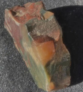 CARRASITE JASPER EXCEPTIONAL OPEN SPECIMEN WITH FIRE OPAL 11 OZ- 312 GRAMS - Picture 1 of 12
