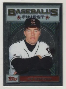 2001 Topps Finest Origins #05 Jim Edmonds California Angels BV$2 Insert #5 - Picture 1 of 1