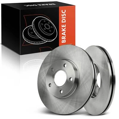 2 个盘式制动转子适用于福特 Transit Connect 2010 - 2013 前左右 — 第 1/4 张图片