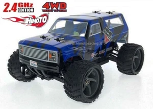 Monster Camion Traqueur Électrique Bd RC-370 Radio 2.4GHZ 1/18 Rtr 4WD HIMOTO - Photo 1 sur 1
