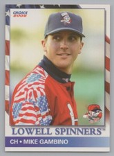 Mike Gambino 2002 Choice Lowell Spinners