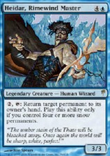 HEIDAR, RIMEWIND MASTER Coldsnap MTG Magic the Gathering Cards DJMagic