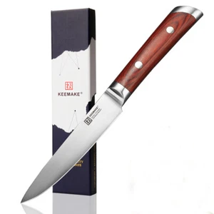 5 inch Utility Knife German Stainless Steel Kitchen Chef's Cutlery Steak Slicer - Picture 1 of 11