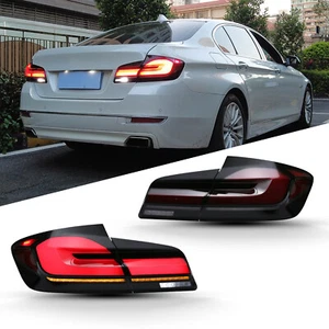 LED TAIL LIGHTS FOR BMW G30 M5 F90 5 SERIES 2011-20217 SEQUENTIAL REAR LAMPS - Picture 1 of 11
