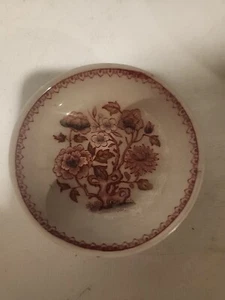 DORSET ENGLAND WOOD & SONS BURSLEM Small 3" Trinket Dish Bowl  - Picture 1 of 10