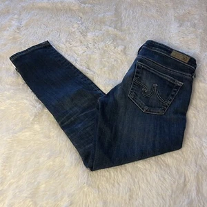 AG Adriano Goldschmied’s The Stilt Crop Jeans, Size 26, Cotton Blend, Denim - Picture 1 of 10