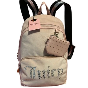Juicy Couture Rucksack Pink Diamond All That Glitters Backpack & Geldbörse NEU - Bild 1 von 12