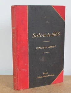 Catalogue illustré du Salon de 1888 Peinture & sculpture Nombreuses planches - Foto 1 di 15