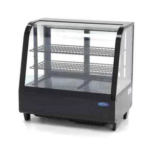 Kühlvitrine 100 Liter Kuchenvitrine Glastürkühlschränke Tortenvitrine - Bild 1 von 4