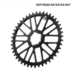Road Bike Chainring 40T 42T 44T 46T Crown Narrow Wide Chainwheel Tooth - Picture 1 of 22