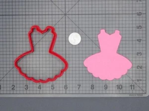 Ballet Leotard with Tutu 266-C965 Cookie Cutter Silhouette - Bild 1 von 2