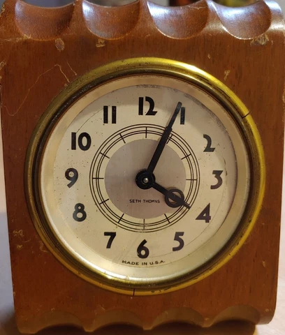 Seth Thomas 8 Day Wind-Up Clock Cover