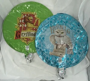 (19) HARRY POTTER MYLAR BALLOONS - HEDWIG, GRYFFINDOR HAPPY BIRTHDAY - Picture 1 of 5