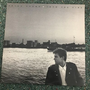 BRYAN ADAMS - "INTO THE FIRE" VINYL LP RECORD LIKE NEW 1987 A&M SP-3907 - Picture 1 of 6