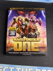 Transformers One [New 4K UHD Blu-ray] With Blu-Ray, 4K Mastering, Digital Copy! - Picture 1 of 3