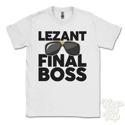 CAMISETA LEZANT FINAL BOSS Divertida Regalo Navidad Cornwall Treburley Inglaterra Ibiza - Imagen 1 de 2