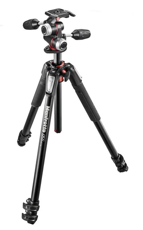 055 Bausatz - Alu 3-teilig horiz. Säulenstativ mit Kopf|Manfrotto - Bild 1 von 1