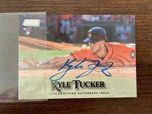 Topps Stadium Club Kyle Tucker 2019 novato autógrafo automático - en tarjeta - Imagen 1 de 3