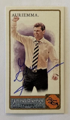 Signed 2011 Topps Allen & Ginter's Mini Geno Auriemma #133 RC College Basketball - Image 1 of 2