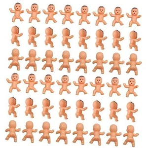 Mini Plastic Babies for Party Favor Decor Party Decorations Baby Shower Party - Picture 1 of 2