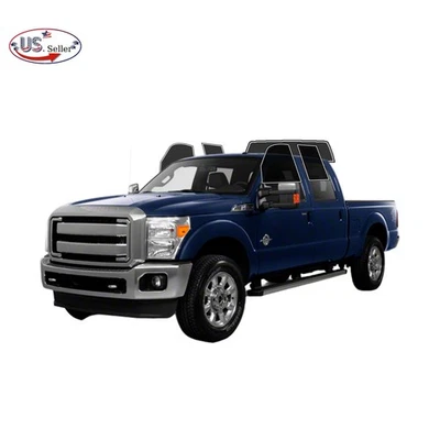 Kit de filme colorido para janela PreCut 2 camadas para 2008-2012 Ford F-250 / F-350/F-450 Crew Cab - Imagem 1 de 4