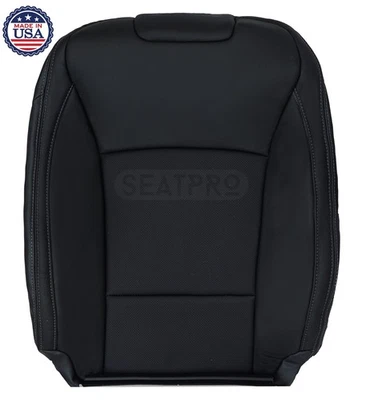 Cubierta de asiento superior conductor pasajero vinilo negro para Subaru Outback/Legacy 2015-2017 Foto 1 de 4