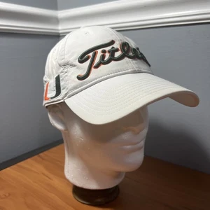 Titleist Forty Seven Brand University of Miami Hurricanes Golf Snapback Hat - Picture 1 of 6