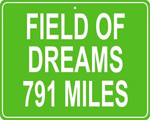 Field of Dreams baseball field in Dyersville, IA custom mileage sign your house - Picture 1 of 1
