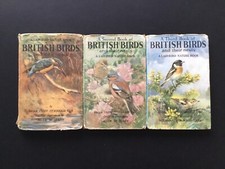 Vintage Ladybird Dust Cover Jacket British Birds And Their Nests 1 2 And 3 Set