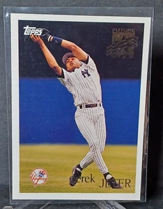 1996 Topps Derek Jeter "Future Star" Rookie Card #219 New York Yankees Baseball  - Foto 1 di 2
