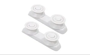 KENWOOD Dishwasher Basket Slide Rail Runner Support Guide Rounded Wheels x 2 - Picture 1 of 1