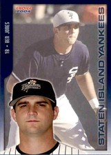 2004 Staten Island Yankees Choice 14 Ben Jones Marion Louisiana LA Baseball Card