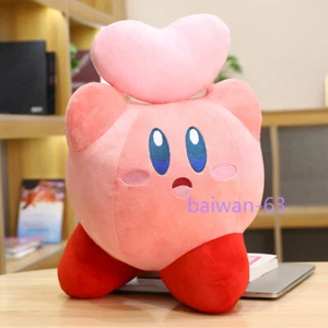 Muñeco de Peluche Kirby Kirby Estrella Anime Mascota Rosa Suave Peluche Esponjoso Juguete Nuevo 30 cm - Imagen 1 de 28