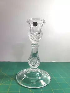 VINTAGE CRISTAL D'ARQUES LONGCHAMP CANDLE HOLDER 6 1/2" EXCELLENT CLEAN PERFECT - Picture 1 of 6