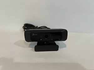 Cámara web j5create JVCU100 USB HD con rotación de 360° - negra - Imagen 1 de 7