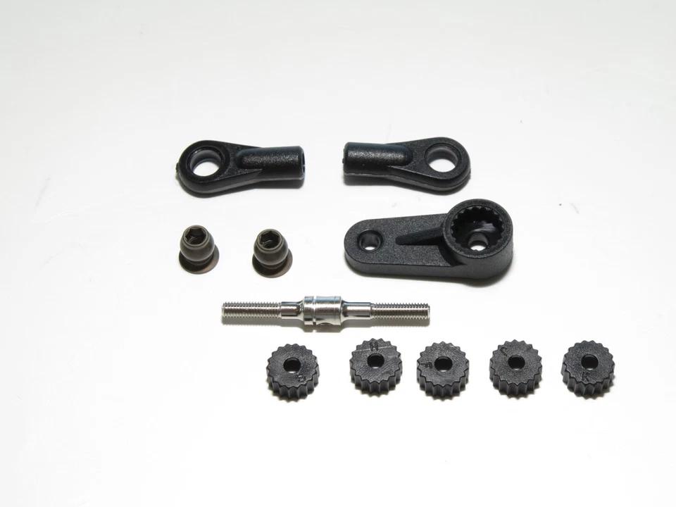 MUGE2028 MUGEN MBX8R ECO 1/8 BUGGY STEERING LINKAGE - Image 1 of 1