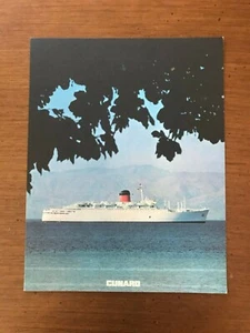 1971 RMS Franconia - List of Lodge Brethren - Cunard Line - Picture 1 of 2
