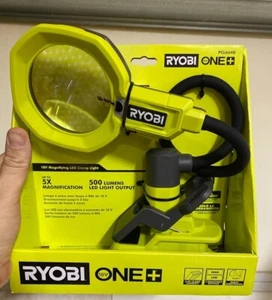 RYOBI PCL664B 18V ONE+ Magnifying Clamp Light - (TOOL ONLY) NEW . - Picture 1 of 2