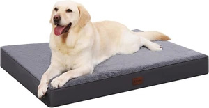 Waterproof Dog Bed Medium Size Dog Orthopedic Dog Beds for Crate with Removable - Picture 1 of 6