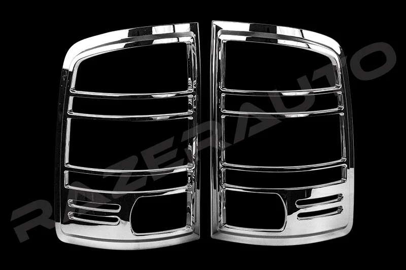 Chrome Taillight Tail Light Trim Bezel Cover for 07-13 GMC Sierra 1500 2500 3500 - Image 1 of 1