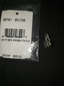 Coach Dinky Charm Gänseblümchen Silber #56791 Neu - Bild 1 von 12