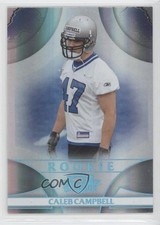 2008 Donruss Threads Platinum Century Proof /25 Caleb Campbell #163 Rookie RC