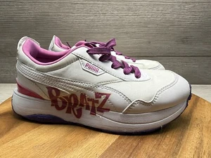 Zapatos Puma Bratz Niños Blanco Rosa Talla 2.5 - Imagen 1 de 9