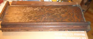VIking Lawyers Barrister Oak Bookcase top project - Picture 1 of 10