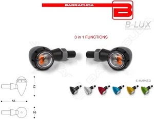 S-LED 3 BLUX Arrows STOP POSITION LIGHTS MOTORCYCLE GUZZI Sport 1200 Sport Racing 1100 - Picture 1 of 8