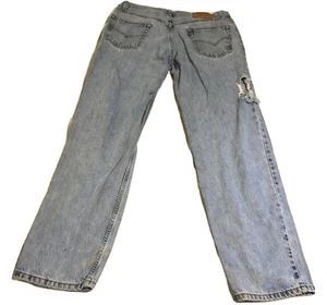 Vtg Levis Distressed Jeans 550 Relaxed Fit Straight Leg 36x34 See Description - Picture 1 of 12