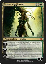 Vraska the Unseen - Return to Ravnica - LIGHT PLAY/NRMINT = FREE SHIPPING