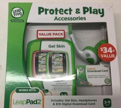 New LeapFrog Green Protect & Play Accessories Value Pack for LeapPad2 - Image 1 of 4
