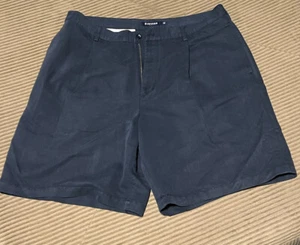 Chaps Golf Men’s 38 [ 38W 9L ] Navy Blue Four Pocket Chino Shorts - Picture 1 of 8
